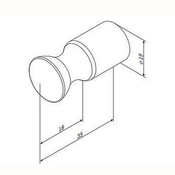 Крючок для ванной Am.Pm Sensation хром - фото 2