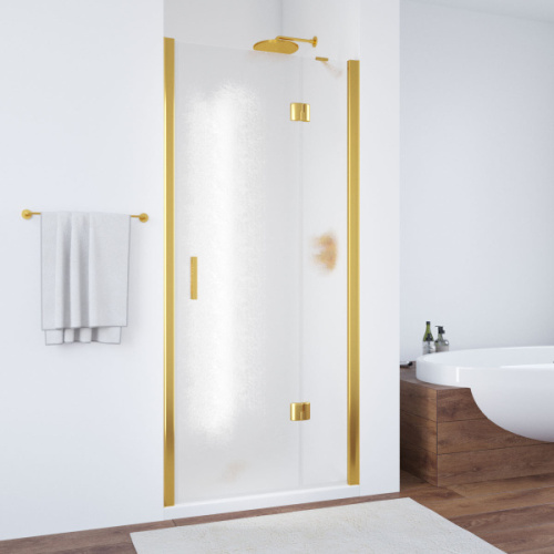 Душевая дверь стекло шиншилла Vegas-glass AFP 100 02 R, хром, бронза, золото, белые, другие - фото 4