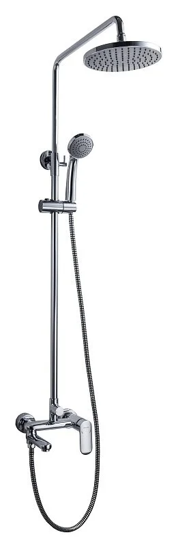 Душевая колонна со смесителем для ванны Bravat Opal R F6125183CP-A2-RUS - фото 1
