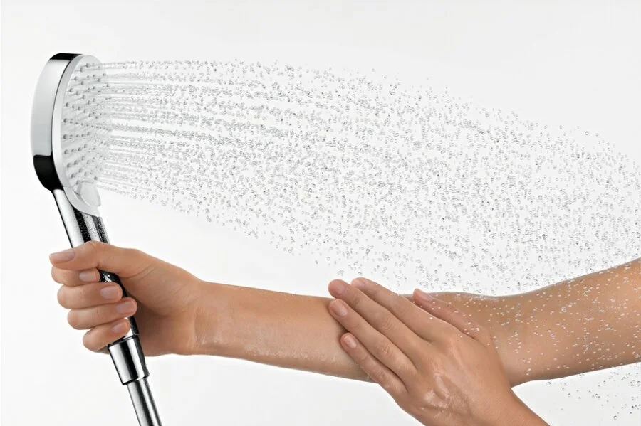 Лейка для душа Hansgrohe Crometta Vario белый/хром - фото 2