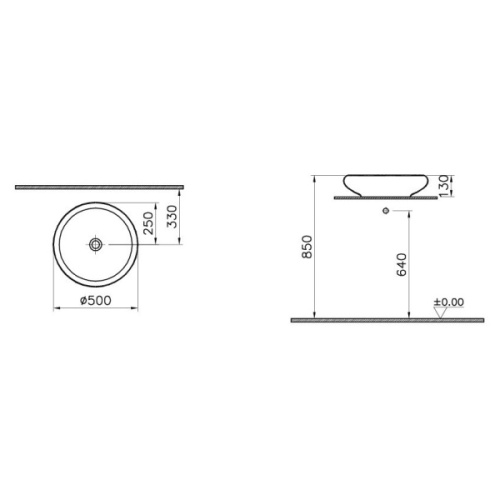 Схема, в форме чаши, круглой формы - фото 5