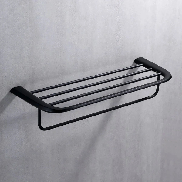 Полотенцедержатель Abber Nord черный матовый, черные - фото 3