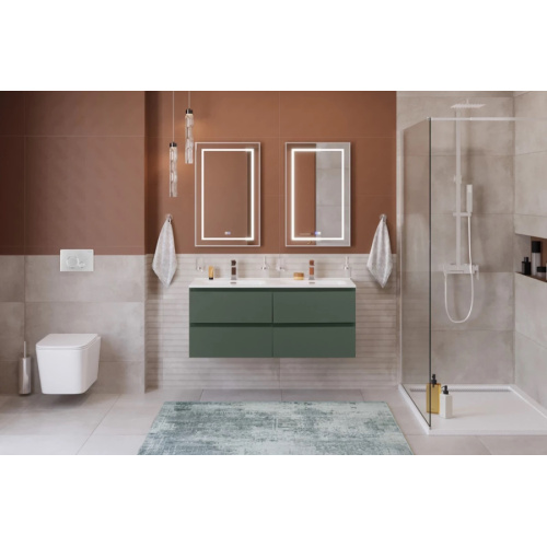 Тумба под раковину подвесная BelBagno Kraft 120 см еловый матовый - фото 2