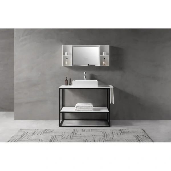 Консоль под раковину Abber Stein 106 см напольная - фото 4