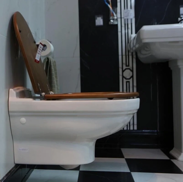 Унитаз подвесной Villeroy & Boch Hommage альпийский белый - фото 2