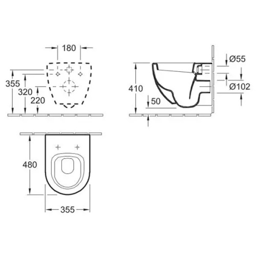 Унитаз Villeroy & Boch Verity Design 66181001 - фото 2