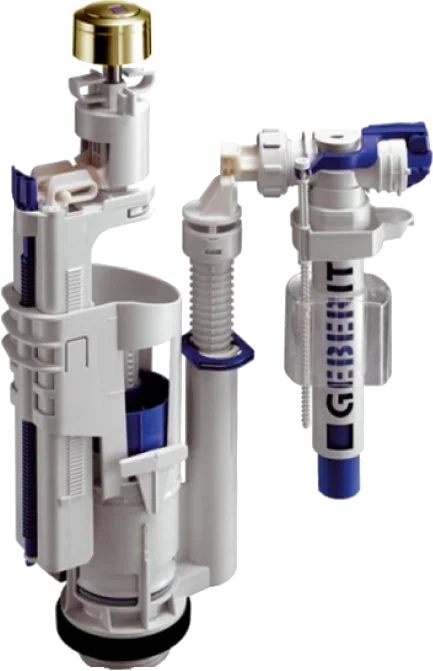 Механизм смыва для бачка Kerasan золото - фото 1