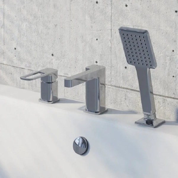 Смеситель для ванны IDDIS Slide на борт - фото 3