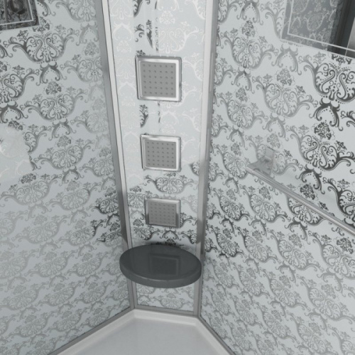 Душевая кабина Niagara Luxe 120х80 см левая, со средним поддоном - фото 3