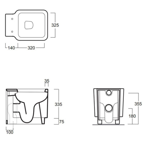 Схема, без бачка, со скрытым бачком - фото 3