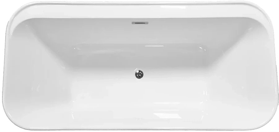 Ванна акриловая Vincea 170x80 см белая матовая - фото 4
