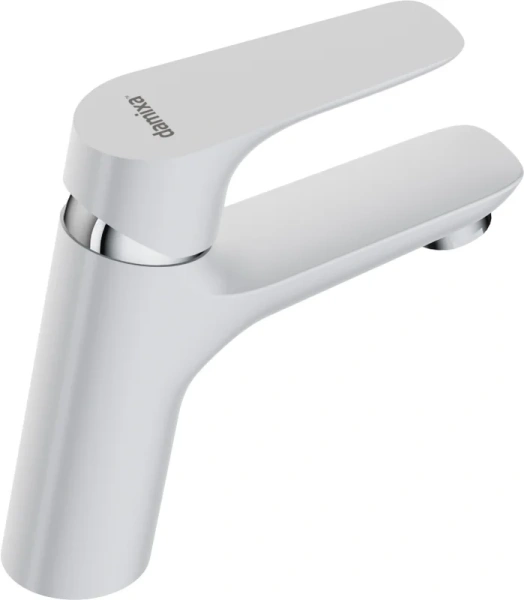 Смеситель для раковины Damixa Origin Bit белый, современные, hi-tech - фото 3