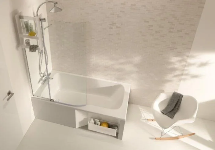 Ванна акриловая Jacob Delafon Bain Douche Malice 170х90 см левая, прямоугольная - фото 1