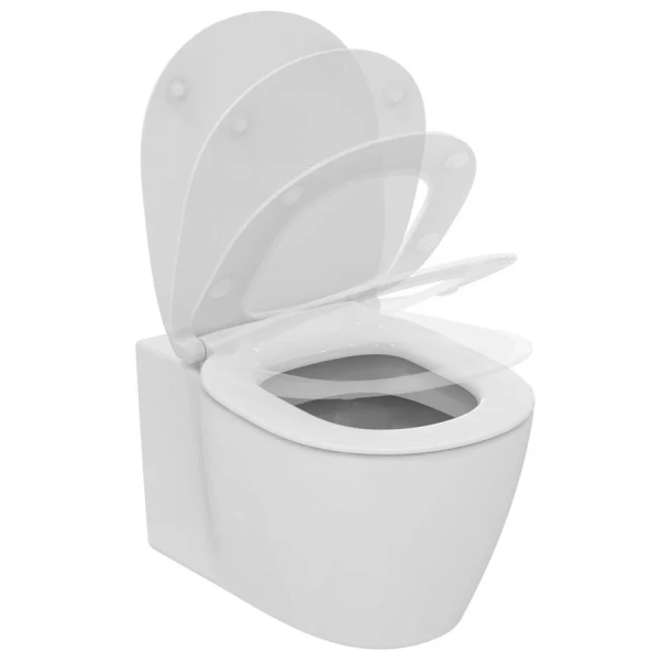 Унитаз подвесной Ideal Standard CONNECT белый, круглой формы - фото 7
