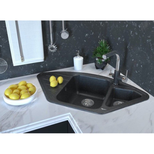 Мойка для кухни Paulmark Wiese PM529050 90 см угловая - фото 4
