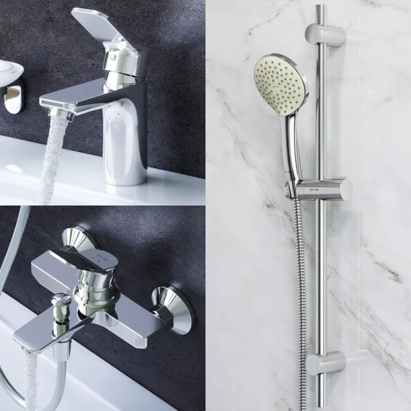 Душевой комплект Am.Pm X-Joy хром - фото 3