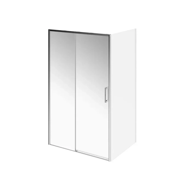 Душевая дверь в нишу Kerama Marazzi Lindo 120 см профиль хром - фото 2