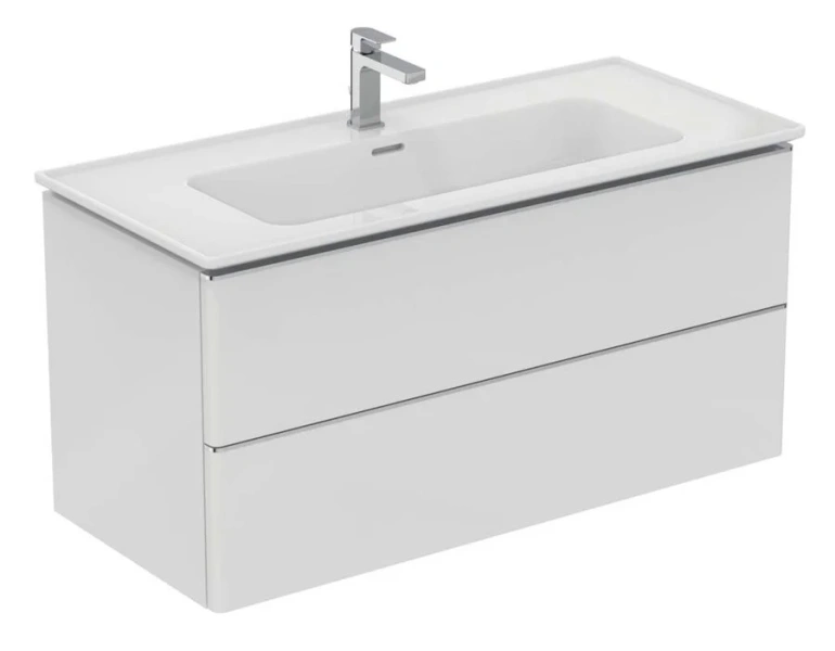 Раковина Ideal Standard Strada II 104 см с отверстием под смеситель, из санфарфора - фото 7