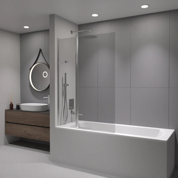 Шторка для ванны RGW Screens SC-11 140х100 см профиль хром, 100 см - фото 2