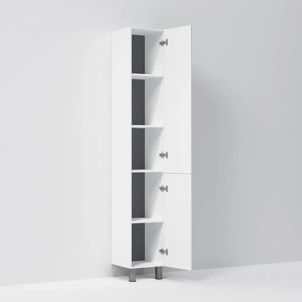 Шкаф-пенал напольный Am.Pm Gem 30 см правый белый глянец, недорого - фото 4