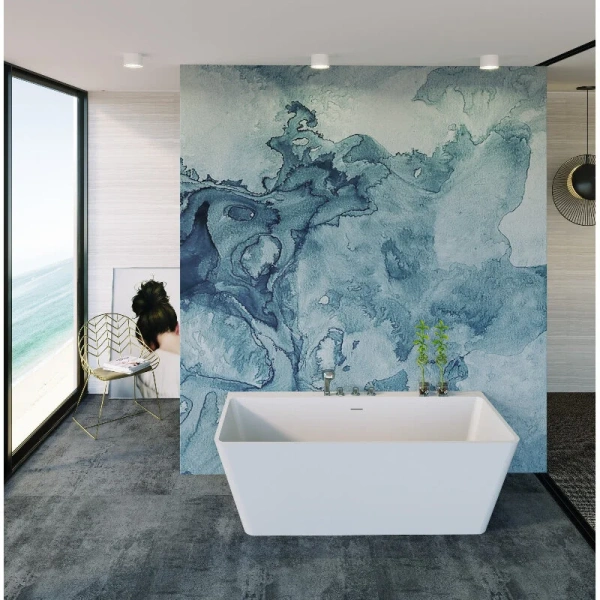 Акриловая ванна Timo ERIKA1700, 170 х 75 см, цвет белый, без гидромассажа - фото 6