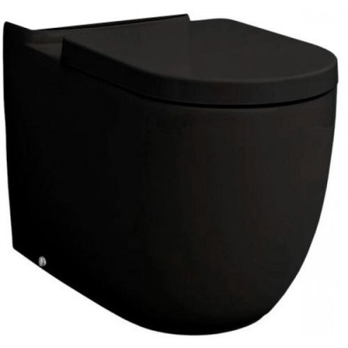 Чаша для унитаза-компакта Artceram File 2.0 черная матовая - фото 2