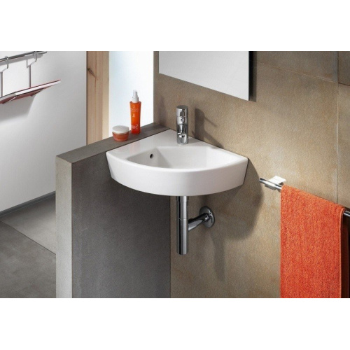 Раковина угловая левая Roca Hall 327623000, современные, hi-tech - фото 2