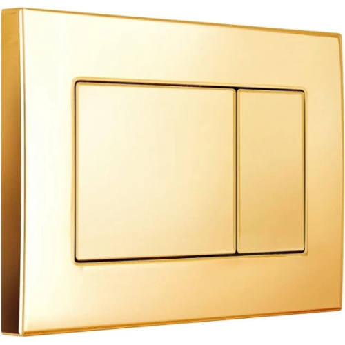 Клавиша смыва Berges Atom золото глянец - фото 2