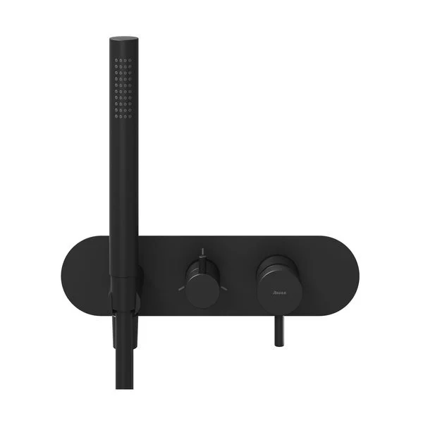 Смеситель для душа Ravak Espirit черный матовый, черные - фото 4