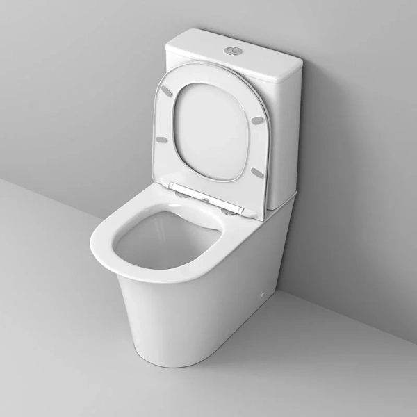 Унитаз компакт Grossman Galaxy с сиденьем, современные, hi-tech, круглые - фото 5