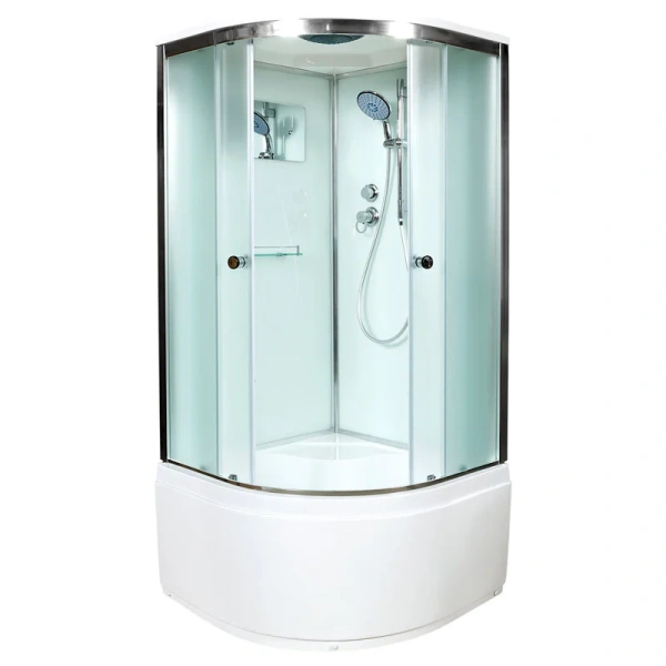 Душевая кабина Deto D 90х90 см высокий поддон - фото 1