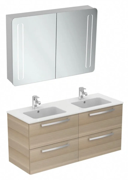 Тумба под раковину подвесная Ideal Standard Tempo 120 см Sandy Oak, современная, hi-tech - фото 3