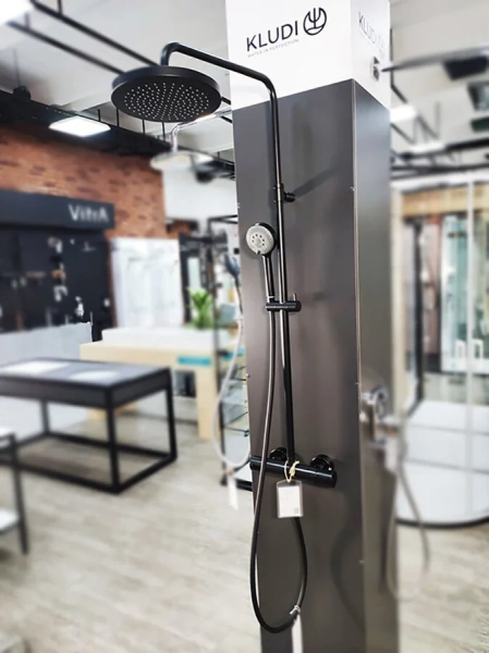 Душевая стойка Kludi Logo с термостатом index_1 - фото 10