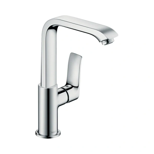 Смеситель для раковины Hansgrohe Metris поворотный излив - фото 1