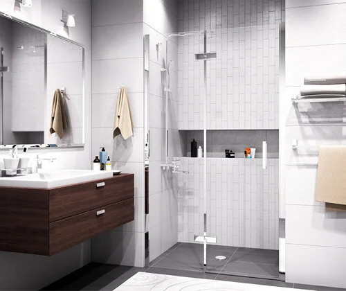 Душевая дверь WasserKRAFT Aller 10H05 120 см профиль хром