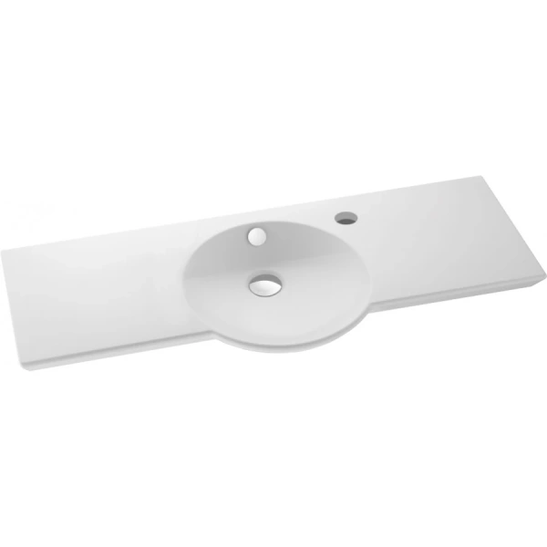 Раковина Jacob Delafon Formilia 100 см белая - фото 2