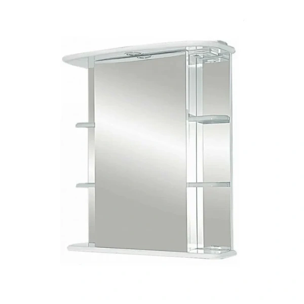 Зеркальный шкаф с подсветкой Misty Магнолия 55 см правый, 55 см - фото 3