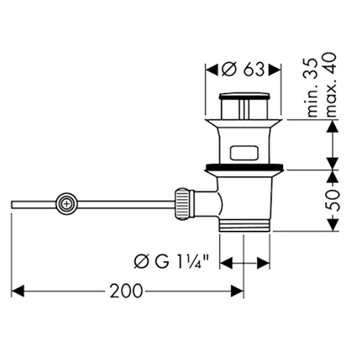 Схема, высокие, с донным клапаном - фото 5