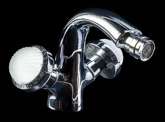 Смеситель для биде Boheme Satine двухвентильный - фото 1