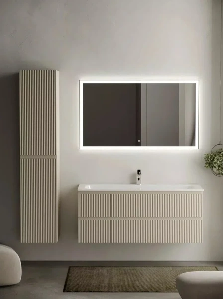 Тумба с раковиной подвесная Sancos Snob R SNR120 см с ящиками, 120 см - фото 6