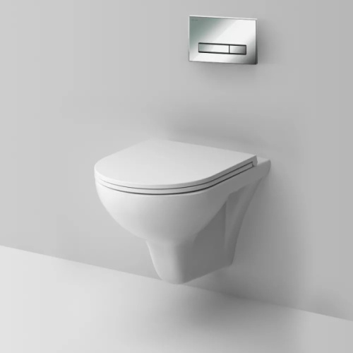 Унитаз с инсталляцией Am.Pm Gem IS302 с сиденьем микролифт и клавишей index_1 - фото 4