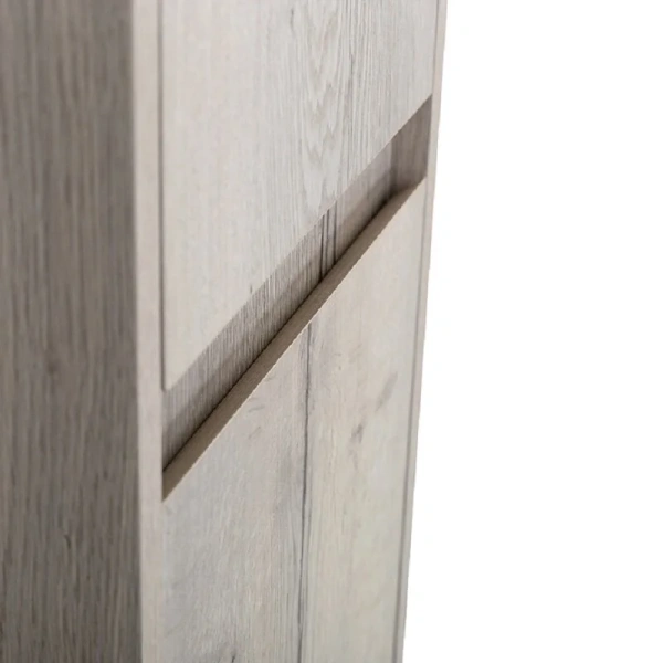 Шкаф-пенал подвесной BelBagno Kraft 33 см rovere tabacco правосторонний - фото 4