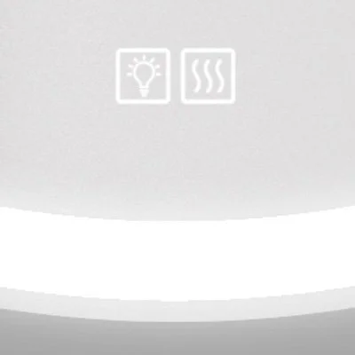 Зеркало с подсветкой BelBagno 90 см c подогревом, полотно - фото 4