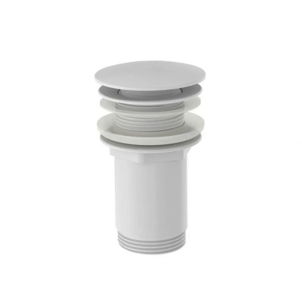 Донный клапан Ravak белый матовый - фото 1