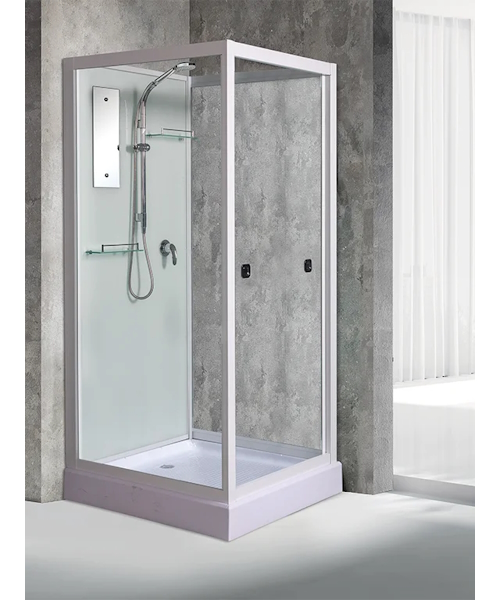 Душевая кабина River Moero 70x73 см стекло прозрачное - фото 3