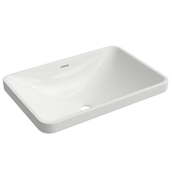 Раковина Aqueduto INSERTO 60 см прямоугольная - фото 1