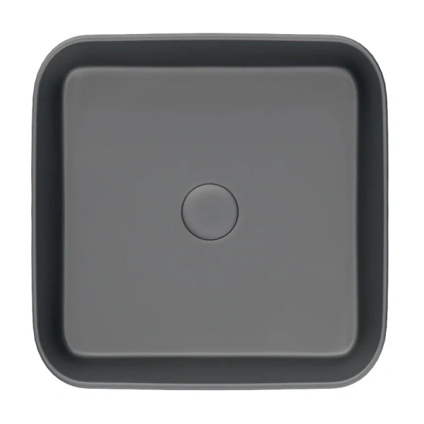 Раковина IDDIS Bridge 39 см серая матовая, другие - фото 4