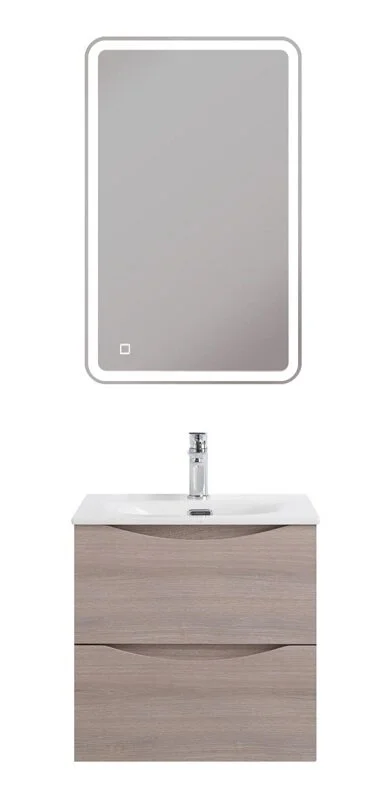 Тумба под раковину подвесная BelBagno Marino-Cer-Mini 50 см Rovere Bianco, 50 см - фото 6