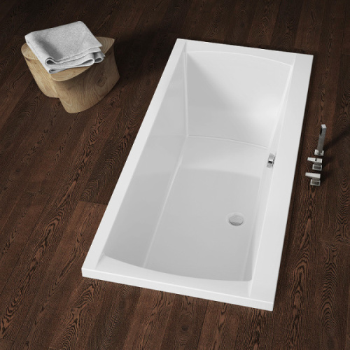 Ванна акриловая Riho Lusso 190х90 см белая - фото 4