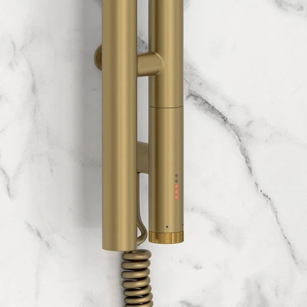 Полотенцесушитель электрический Сунержа Нюанс 3.0 8.5х120 см правый золотой шелк, нет в наличии - фото 8